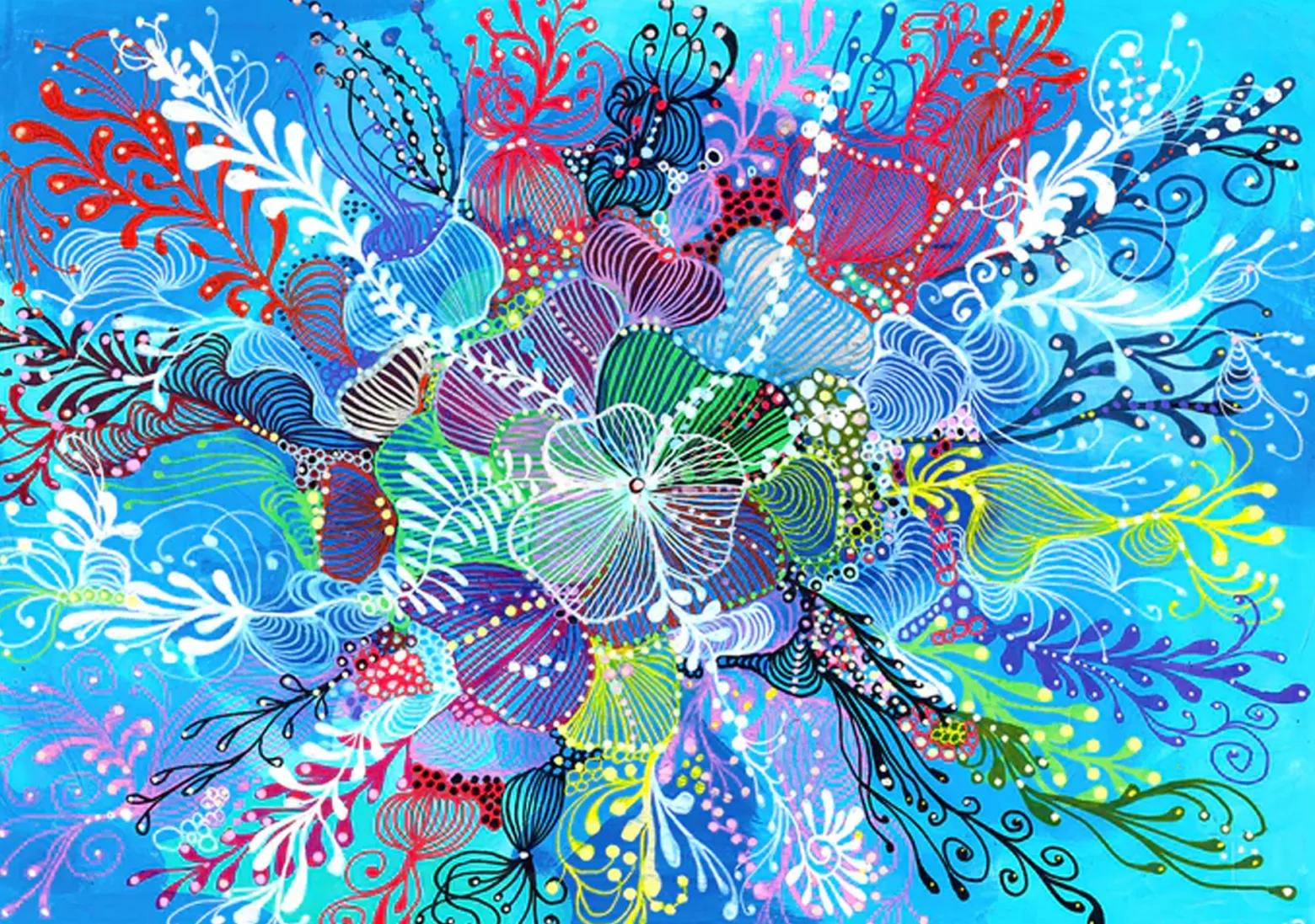 Puzzle 3000 el. Błękit oceanu