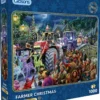 Puzzle 1000 el. Boże Narodzenie na wsi
