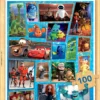 Puzzle 100 el. Bohaterowie bajek (Disney / Pixar) (drewniane)
