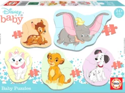 Puzzle 3-5 el. Bohaterowie bajek Disneya