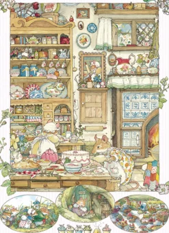 Puzzle 500 el. Brambly Hedge: Przygotowania do pikniku