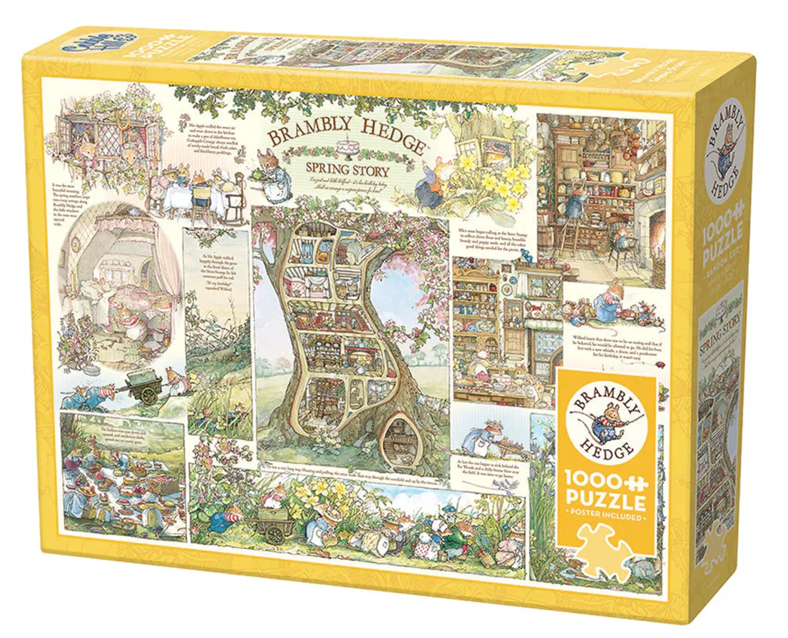 Puzzle 1000 el. Brambly Hedge: Wiosna