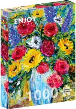 Puzzle 1000 el. Bukiet kwiatów