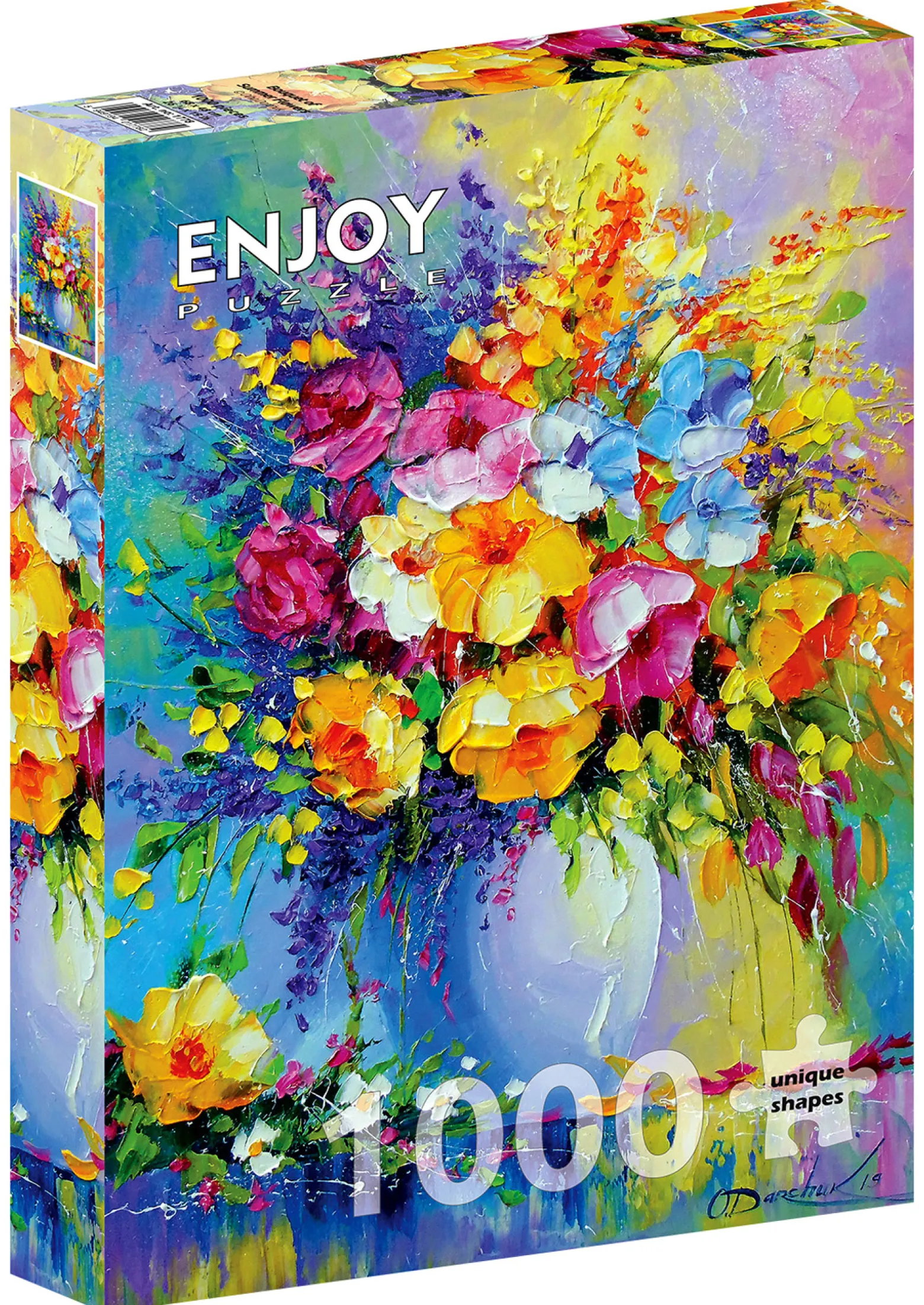 Puzzle 1000 el. Bukiet letnich kwiatów