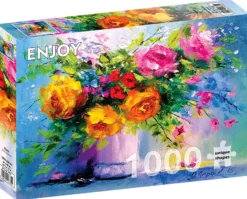 Puzzle 1000 el. Bukiet róż