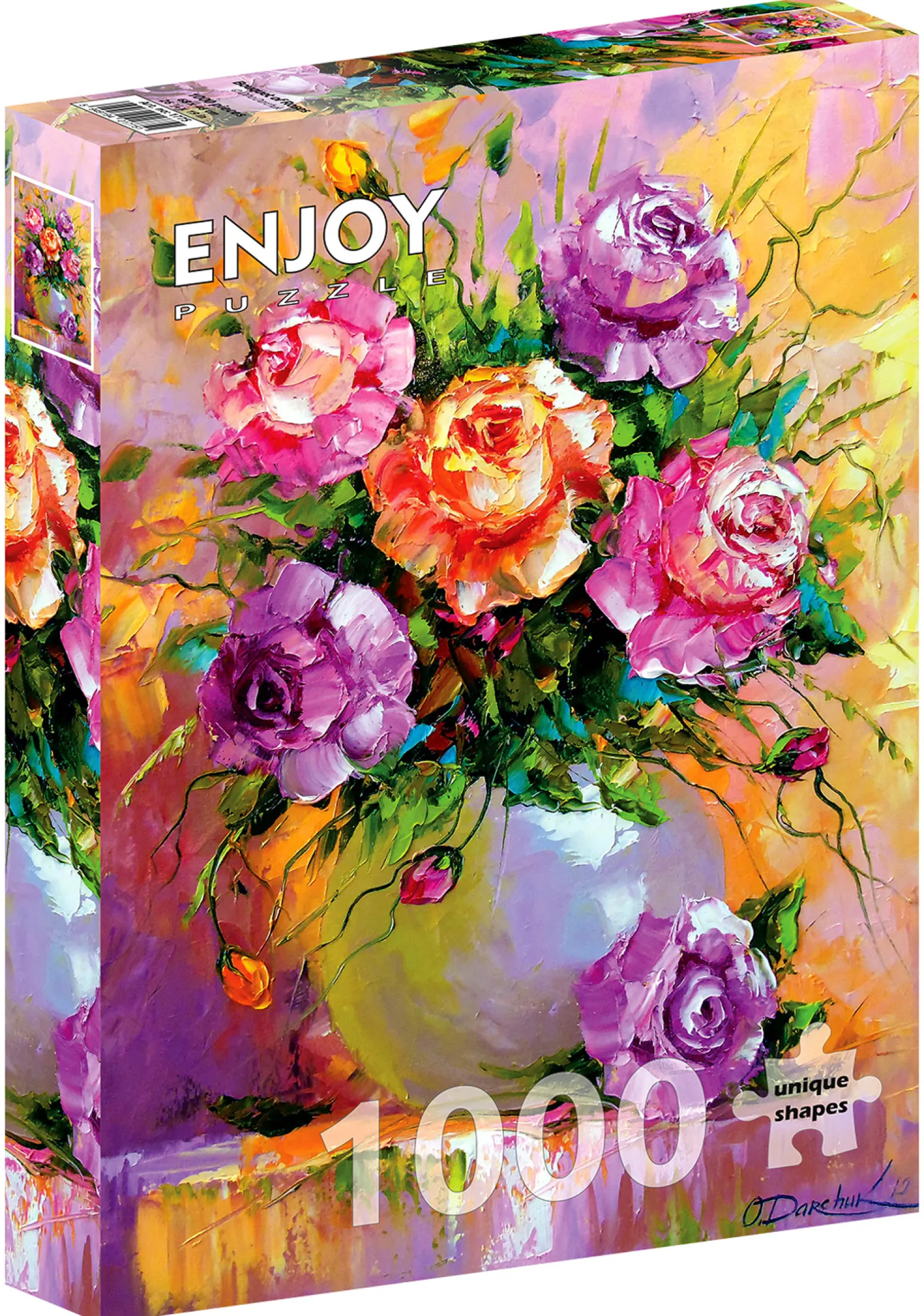 Puzzle 1000 el. Bukiet róż