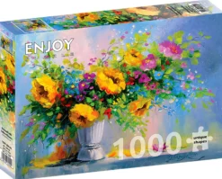 Puzzle 1000 el. Bukiet z żółtymi kwiatami