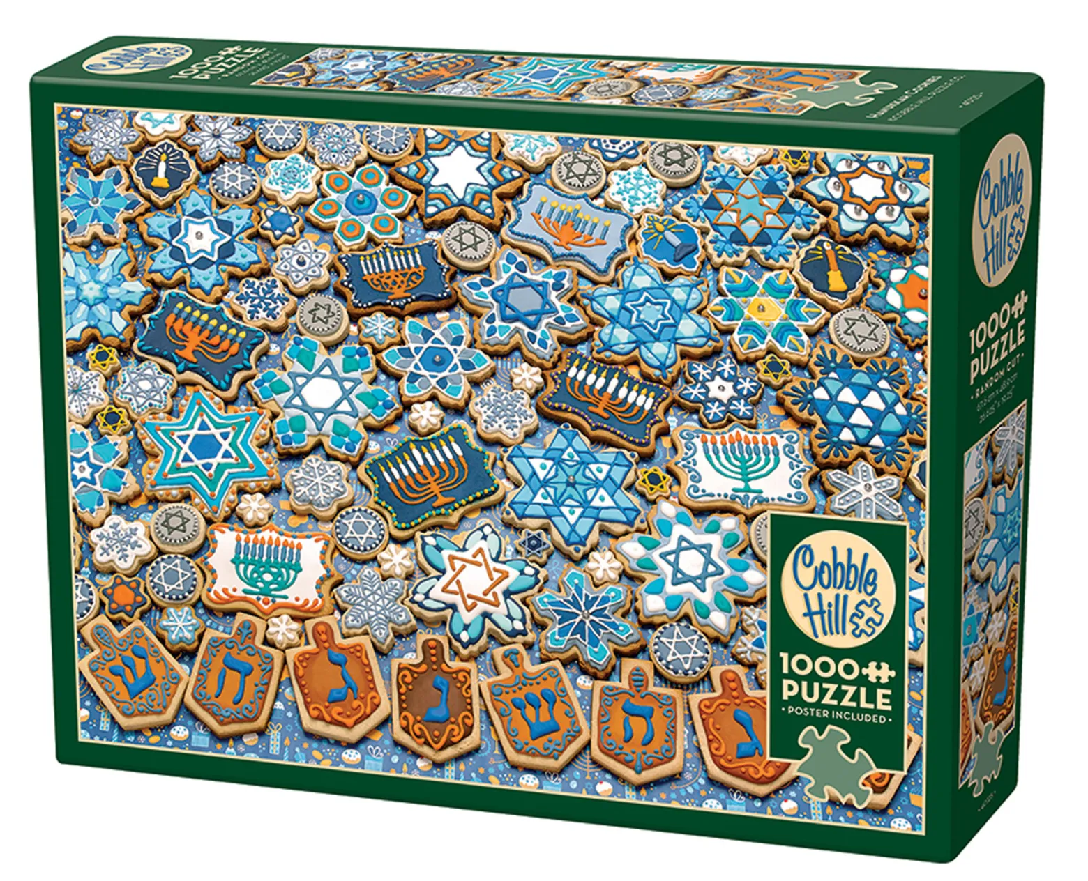 Puzzle 1000 el. Chanukowe ciasteczka