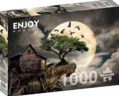 Puzzle 1000 el. Chatka na klifie