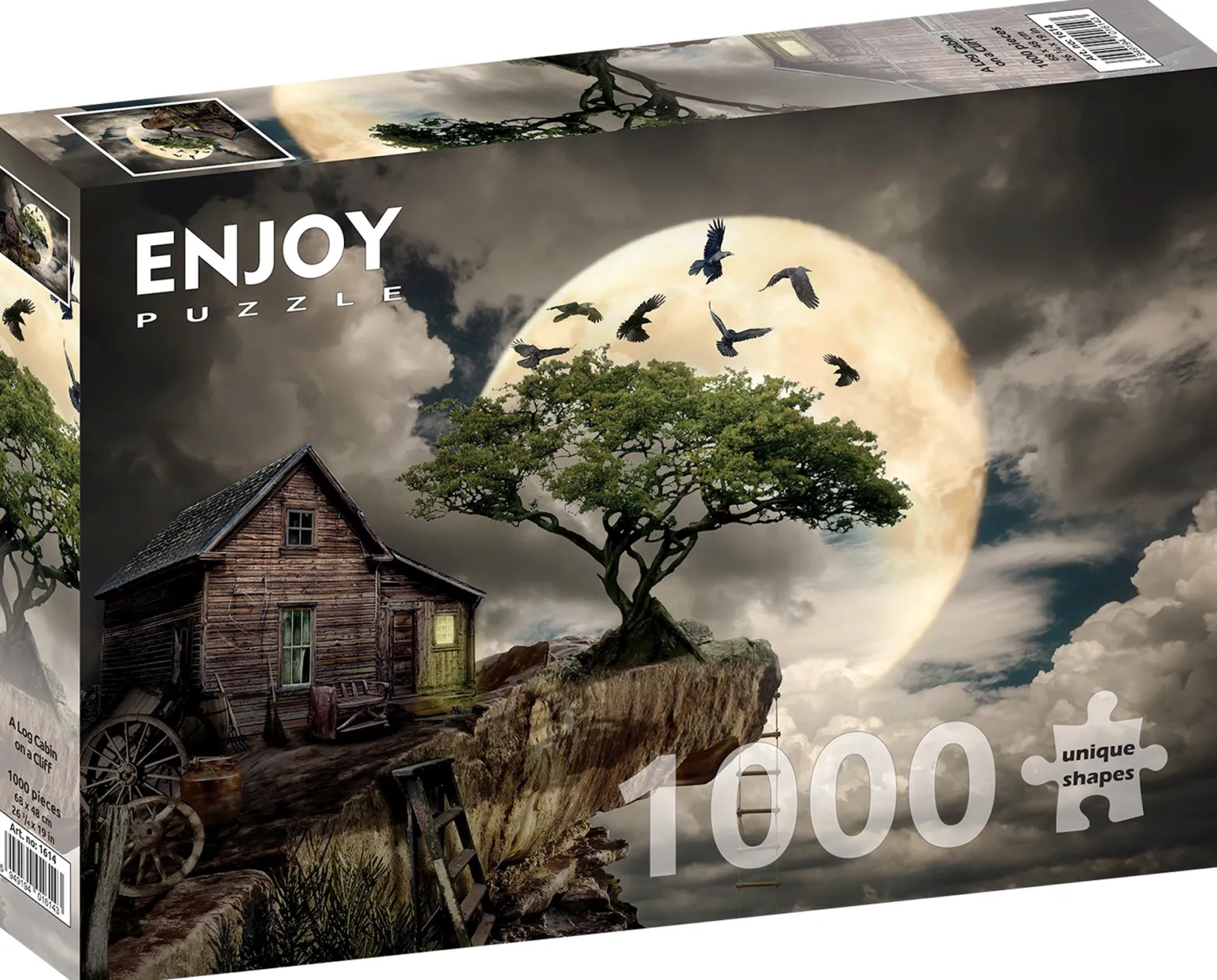 Puzzle 1000 el. Chatka na klifie