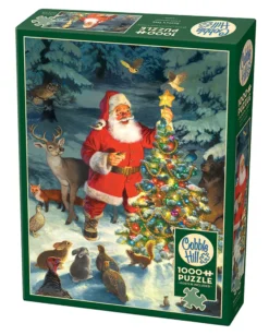 Puzzle 1000 el. Choinka Świętego Mikołaja