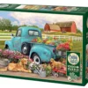 Puzzle 1000 el. Ciężarówka z kwiatami