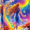 Puzzle 1000 el. Ścieżka ulubionych kolorów