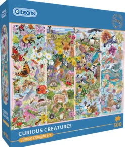 Puzzle 500 el. Ciekawe stworzenia