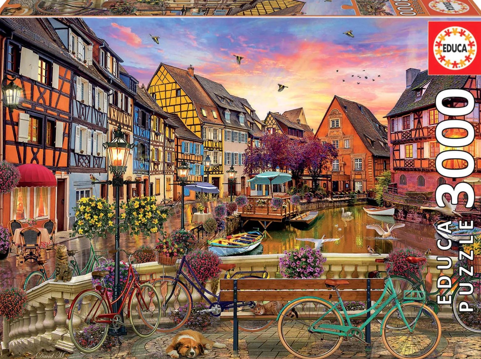 Puzzle 3000 el. Colmar / Francja