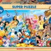 Puzzle 100 el. Cudowny świat Walta Disneya (drewniane)