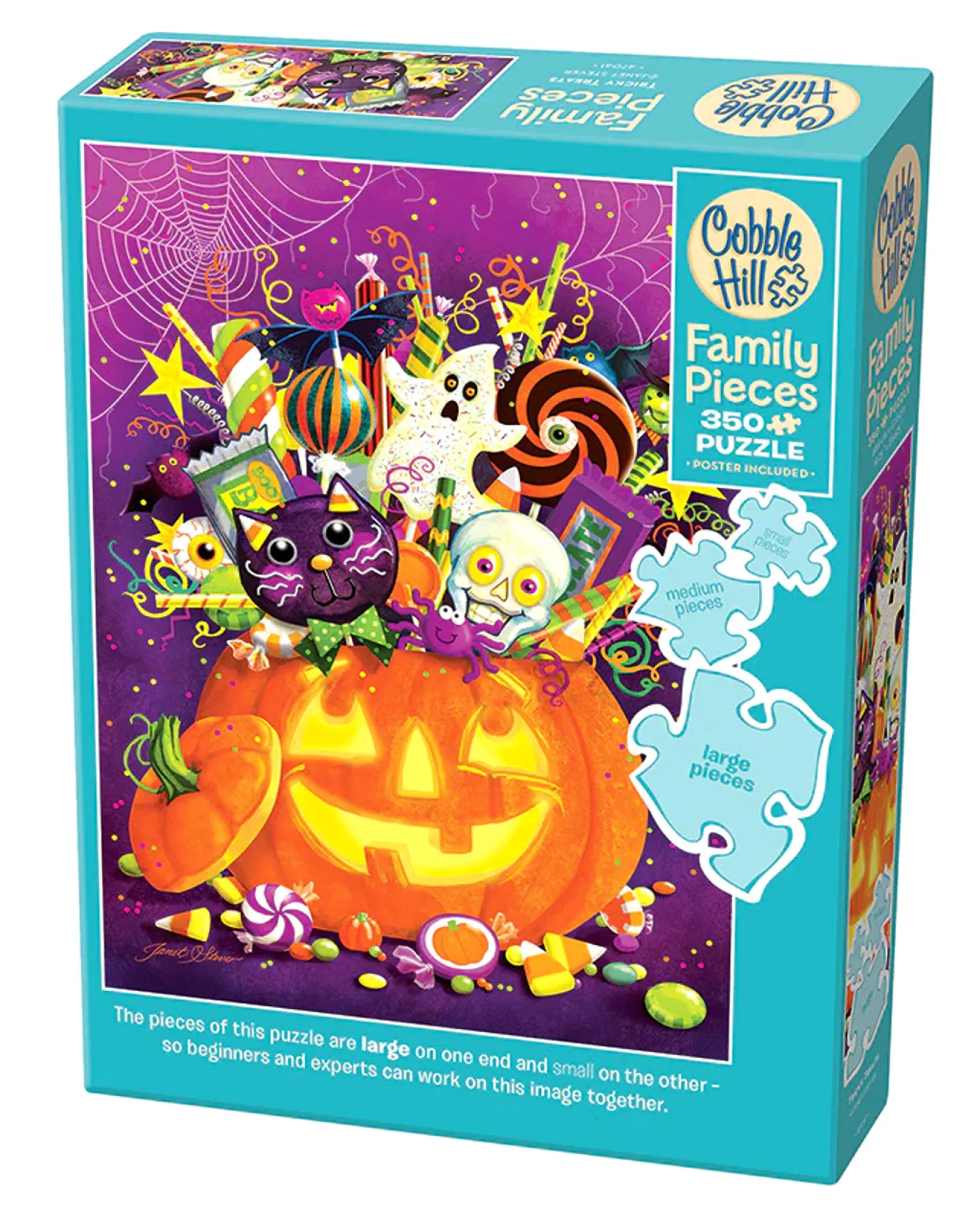Puzzle 350 el. Cukierek albo psikus