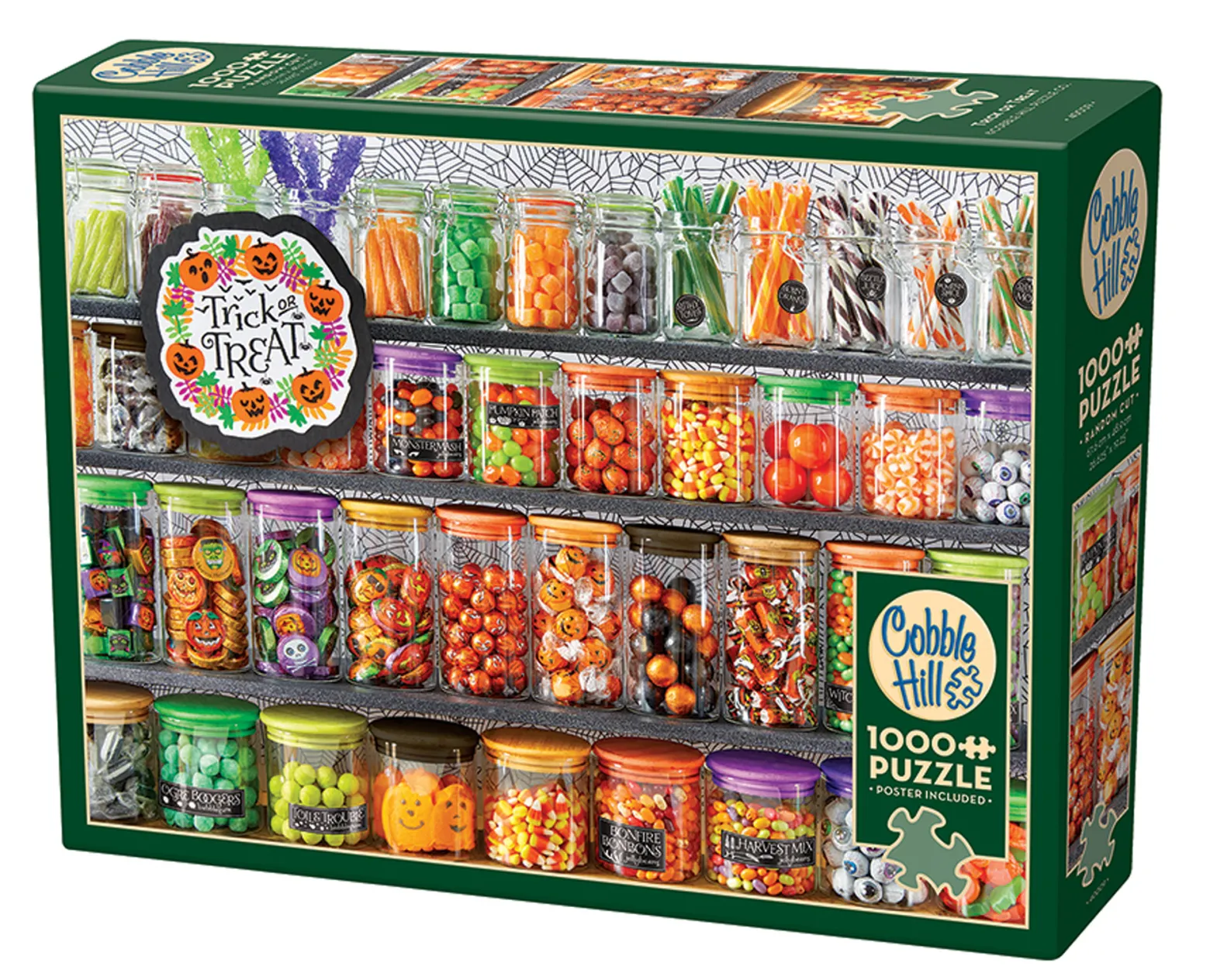 Puzzle 1000 el. Cukierek albo psikus