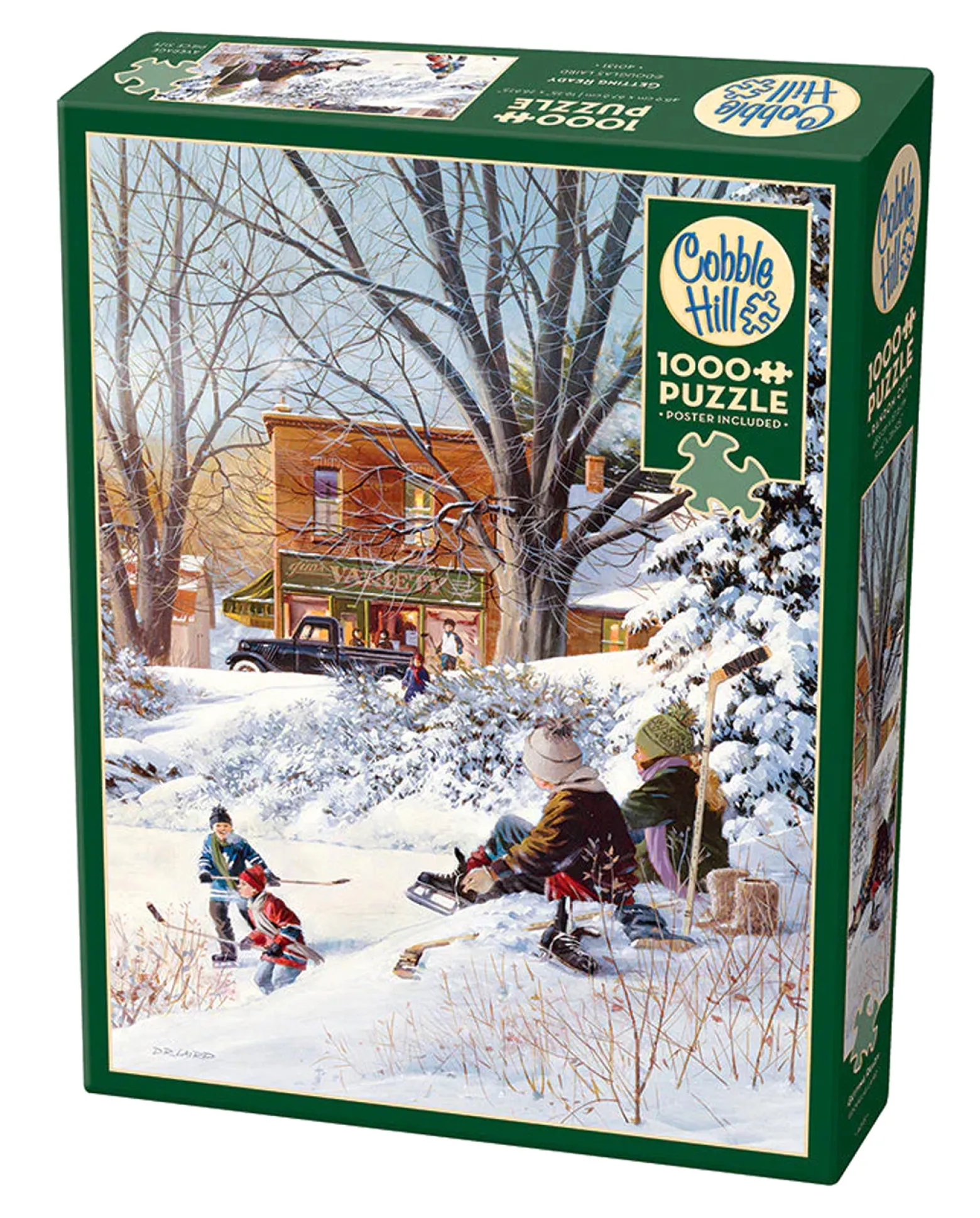 Puzzle 1000 el. Czas na hokej