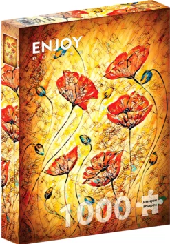 Puzzle 1000 el. Czerwone maki