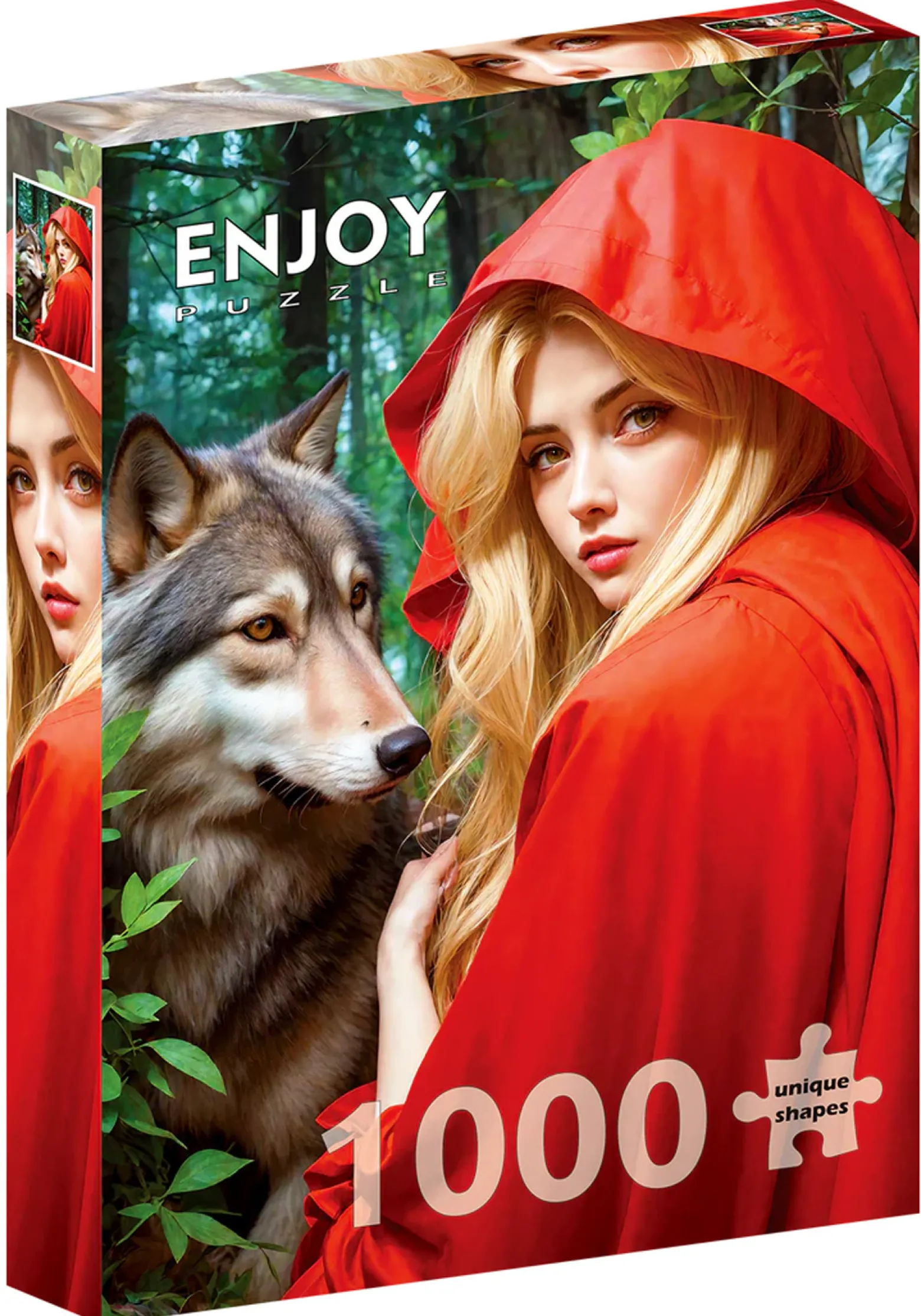 Puzzle 1000 el. Czerwony kapturek