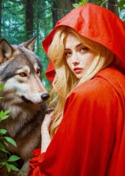 Puzzle 1000 el. Czerwony kapturek