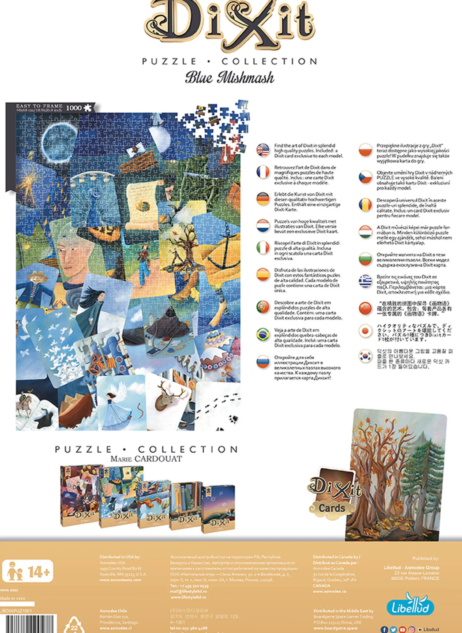 Puzzle 1000 el. Dixit: Blue Mishmash