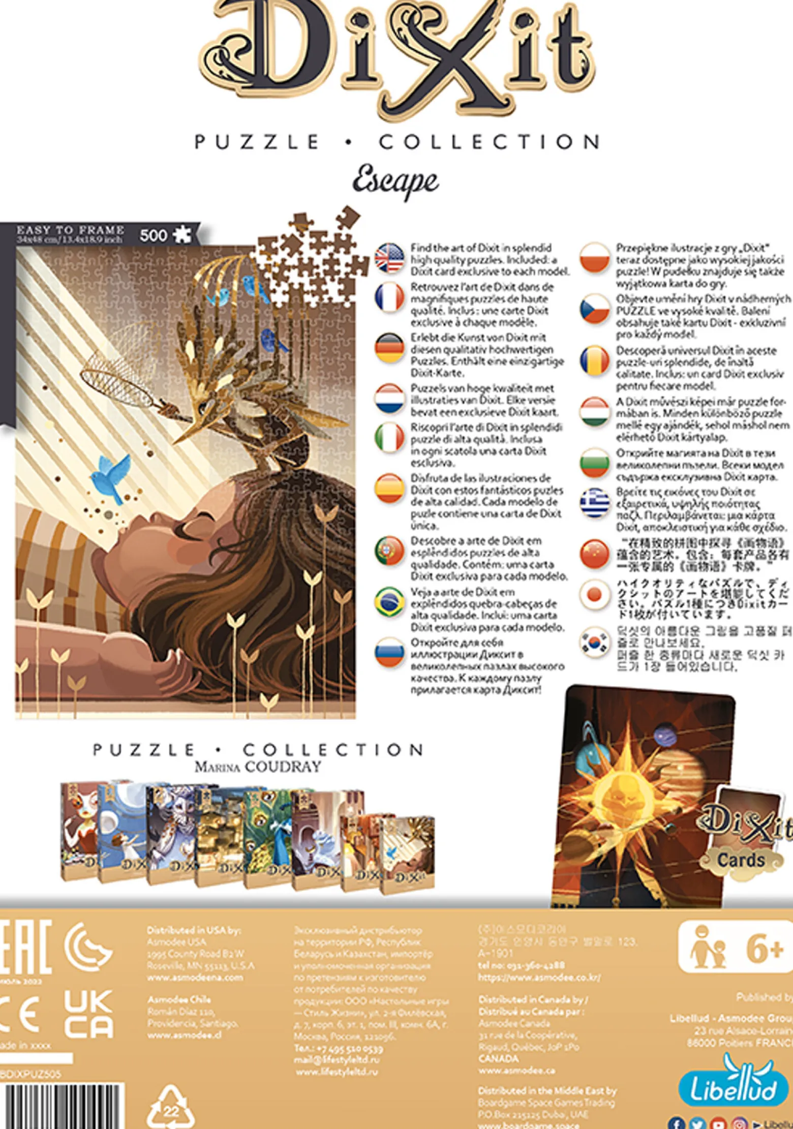 Puzzle 500 el. Dixit: Escape