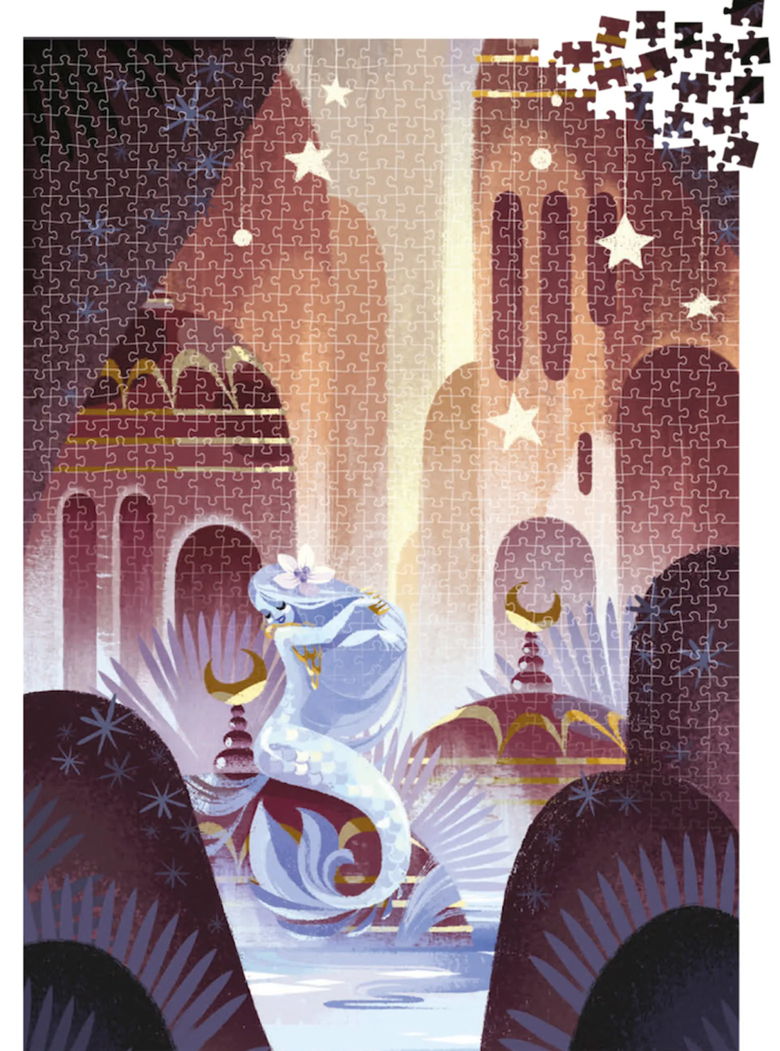 Puzzle 1000 el. Dixit: Mermaid in Love