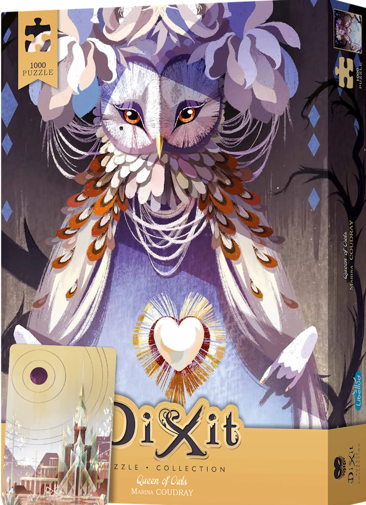 Puzzle 1000 el. Dixit: Queen of Owls