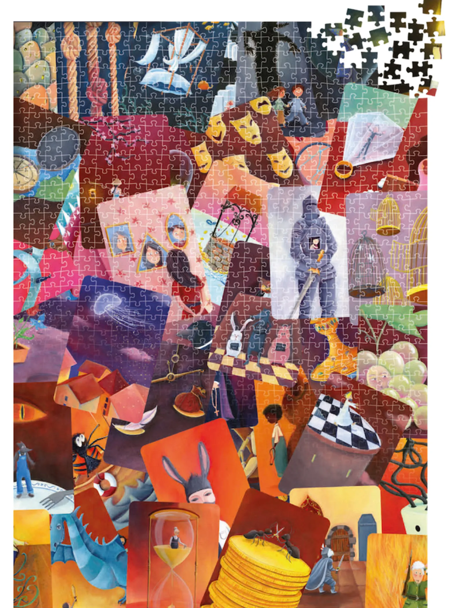 Puzzle 1000 el. Dixit: Red Mishmash