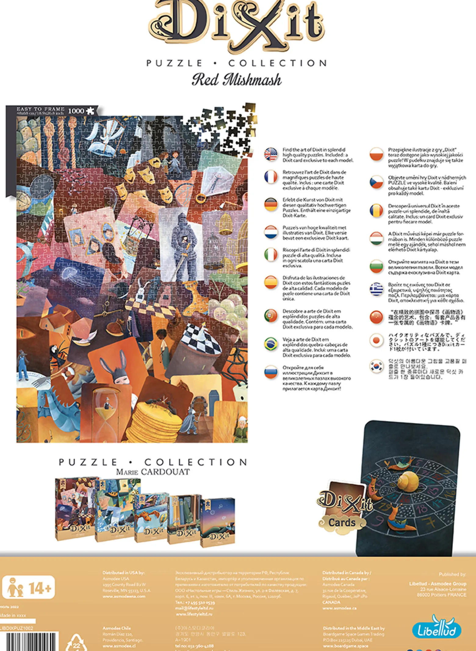 Puzzle 1000 el. Dixit: Red Mishmash