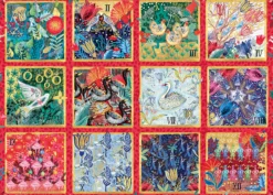 Puzzle 1000 el. 12 dni świąt Bożego Narodzenia