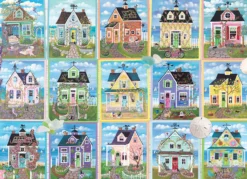 Puzzle 1000 el. Domki nad morzem