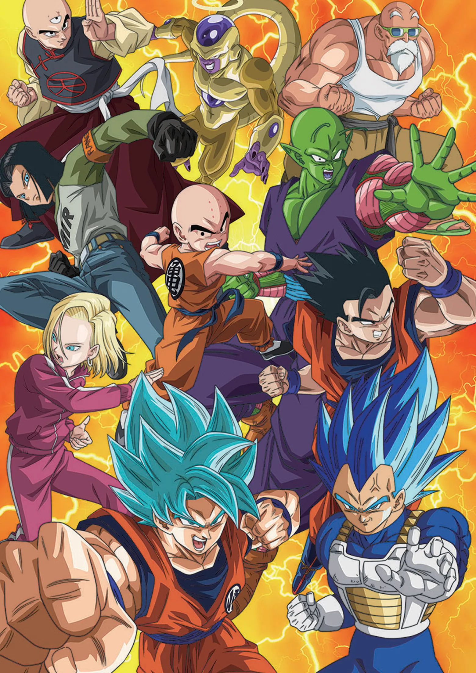 Puzzle 500 el. Dragon Ball Super