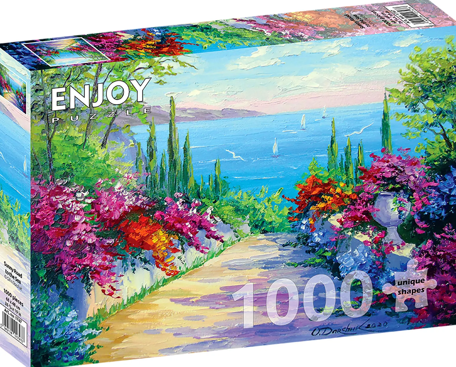 Puzzle 1000 el. Droga nad morze