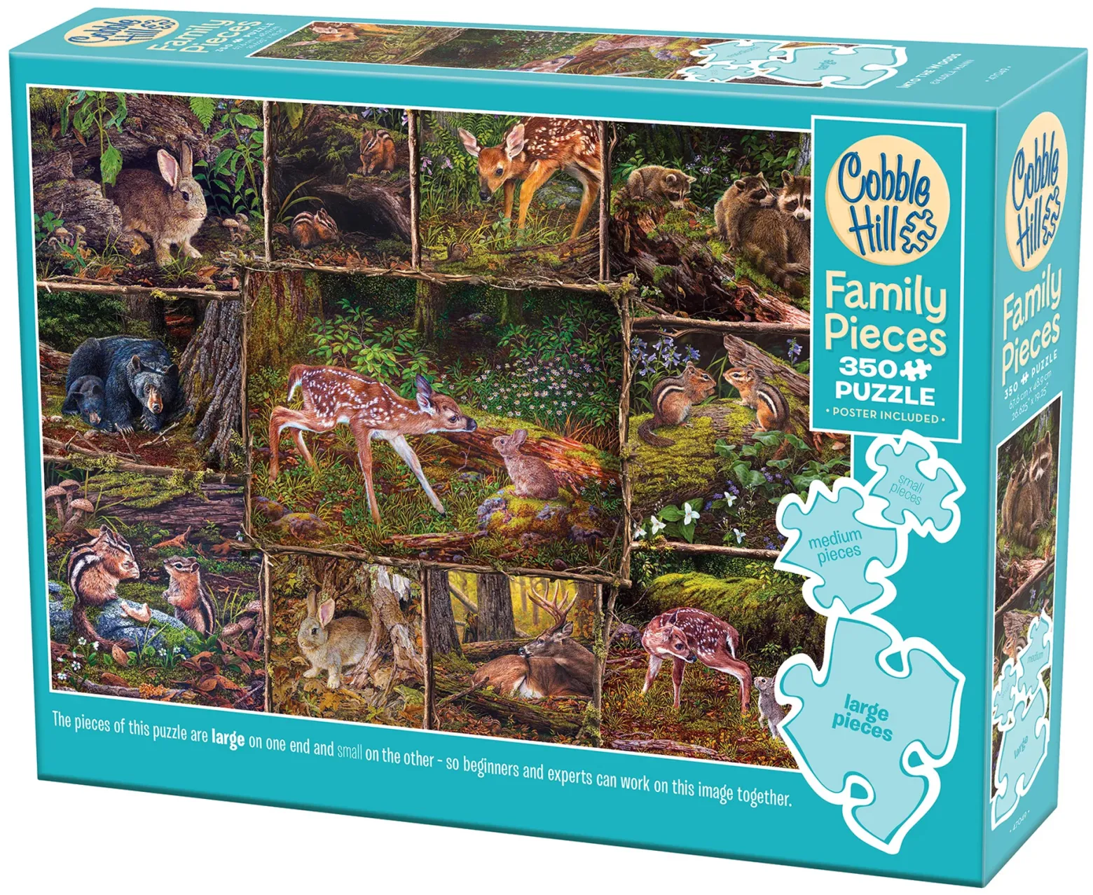 Puzzle 350 el. Drzwi do lasu