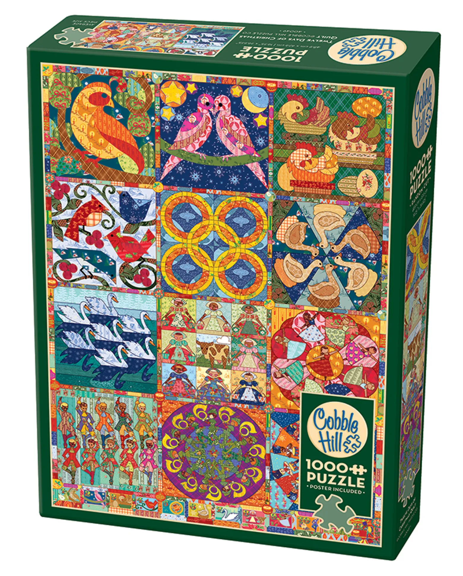 Puzzle 1000 el. Dwanaście dni Świąt Bożego Narodzenia