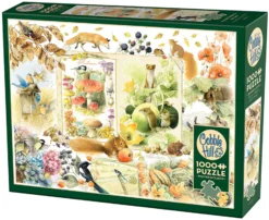 Puzzle 1000 el. Dziennik przyrodniczy: Jesień