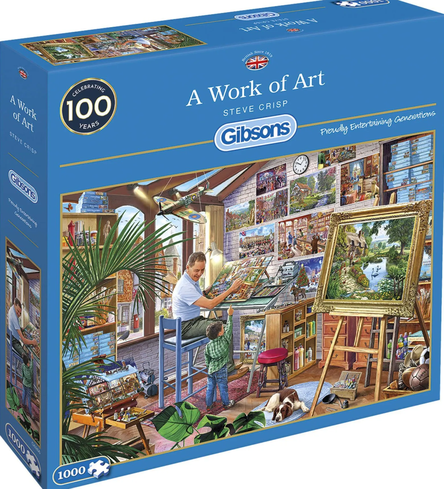 Puzzle 1000 el. Dzieło sztuki