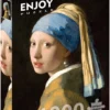 Puzzle 1000 el. Dziewczyna z perłą, Johannes Vermeer
