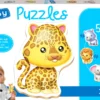 Puzzle 3-5 el. Dzikie zwierzęta