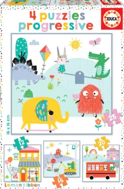 Puzzle 12 el. + 16 el. + 20 el. + 25 el. Lemon Ribbon