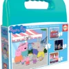 Puzzle 6 el. + 9 el. + 12 el. + 16 el. Świnka Peppa (walizka)