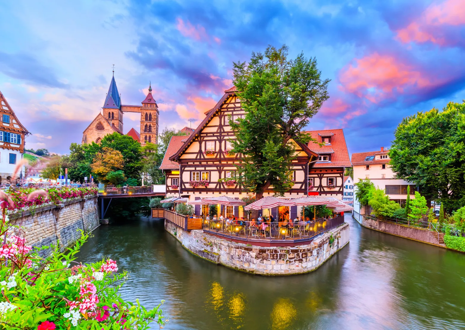 Puzzle 1000 el. Esslingen am Necker / Niemcy