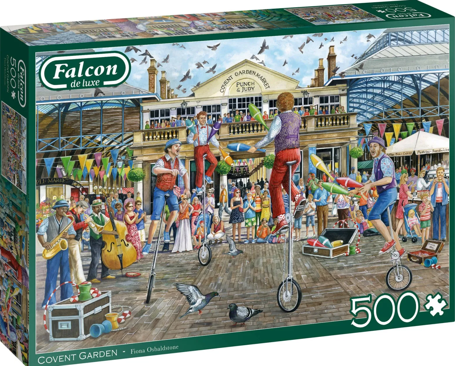 Puzzle 500 el. FALCON Covent Garden / Londyn