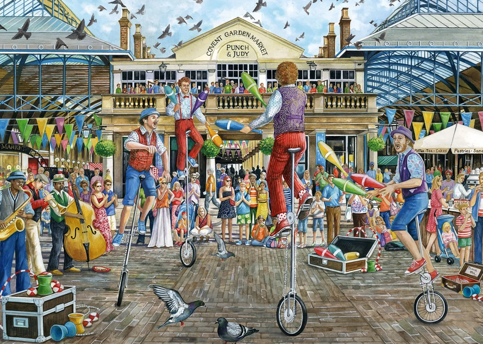 Puzzle 500 el. FALCON Covent Garden / Londyn
