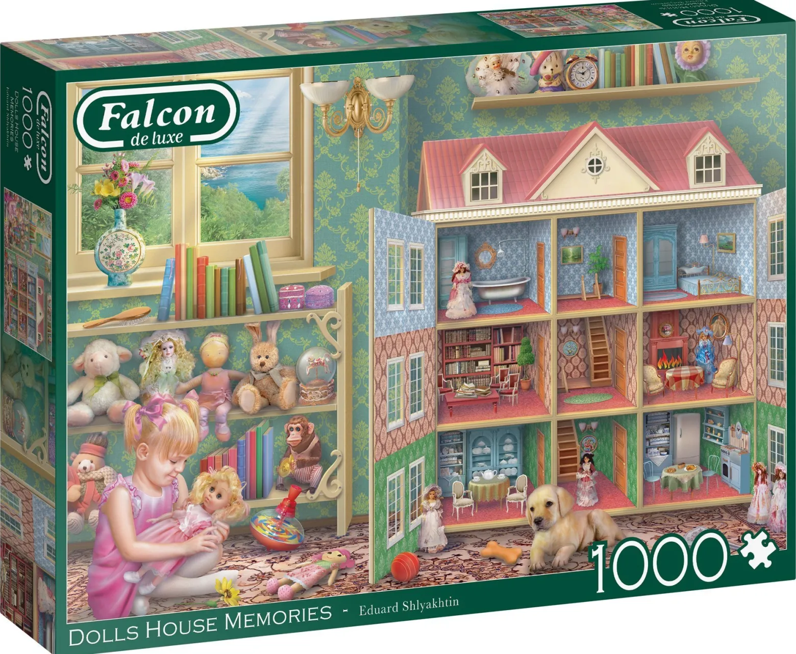 Puzzle 1000 el. FALCON Domek dla lalek