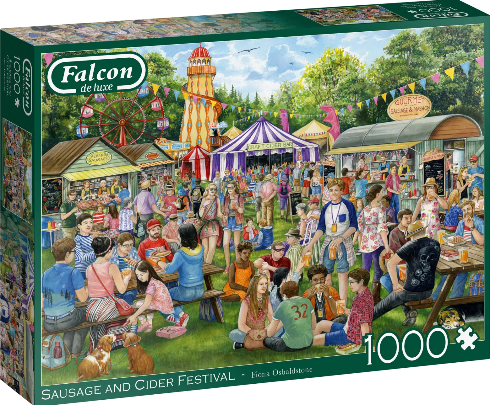 Puzzle 1000 el. FALCON Festiwal Kiełbasy i Cydru