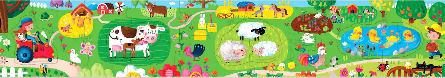 Puzzle 26 el. Farma (panorama)
